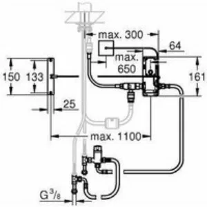 Комплект переоснащения GROHE Foot Control retro-fit (30309000) Комплект переоснащения GROHE Foot Control retro-fit (30309000)