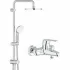 Душевая система GROHE Tempesta System 200 со смесителем для ванны, хром (NB0071/S) Душевая система GROHE Tempesta System 200 со смесителем для ванны, хром (NB0071/S)