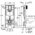 Система инсталляции для подвесного унитаза GROHE Rapid SL (38897000) Система инсталляции для подвесного унитаза GROHE Rapid SL (38897000)