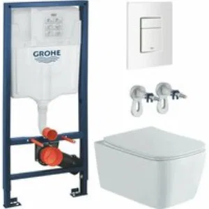 Комплект инсталляции GROHE 38772SH0 с унитазом Aquatek ЛИБРА New и сиденьем с микролифтом (NW0157/S) Комплект инсталляции GROHE 38772SH0 с унитазом Aquatek ЛИБРА New и сиденьем с микролифтом (NW0157/S)