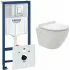 Комплект инсталляции GROHE 38775001 с унитазом AQUAme AQM2002 и сиденьем с микролифтом (NW0167/S) Комплект инсталляции GROHE 38775001 с унитазом AQUAme AQM2002 и сиденьем с микролифтом (NW0167/S)