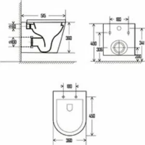 Комплект инсталляции GROHE NW0145/S с унитазом AQUAme AQM2001 и сиденьем с микролифтом (NW0181/S) Комплект инсталляции GROHE NW0145/S с унитазом AQUAme AQM2001 и сиденьем с микролифтом (NW0181/S)
