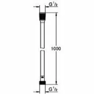 Набор для гигиенического душа GROHE Tempesta-F, хром (NB0075/S) Набор для гигиенического душа GROHE Tempesta-F, хром (NB0075/S)