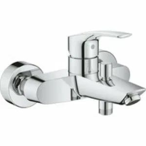 Комплект смесителей GROHE Eurosmart с душевым гарнитуром, хром (NB0077/S) Комплект смесителей GROHE Eurosmart с душевым гарнитуром, хром (NB0077/S)