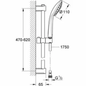 Комплект смесителей GROHE Eurosmart с душевым гарнитуром, хром (NB0077/S) Комплект смесителей GROHE Eurosmart с душевым гарнитуром, хром (NB0077/S)