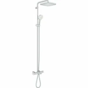Душевая система GROHE Tempesta System 250 Cube с термостатом для ванны, хром (26691001) Душевая система GROHE Tempesta System 250 Cube с термостатом для ванны, хром (26691001)