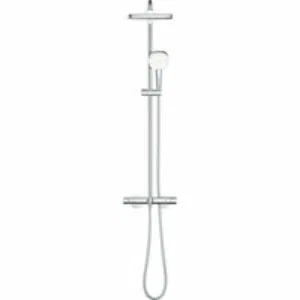 Душевая система GROHE Tempesta System 250 Cube с термостатом для ванны, хром (26975001) Душевая система GROHE Tempesta System 250 Cube с термостатом для ванны, хром (26975001)