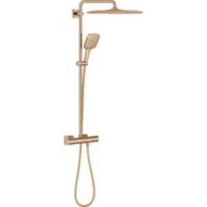Душевая система GROHE Rainshower SmartActive 310 Cube с термостатом для душа, теплый закат глянец (26837DA0) Душевая система GROHE Rainshower SmartActive 310 Cube с термостатом для душа, теплый закат глянец (26837DA0)