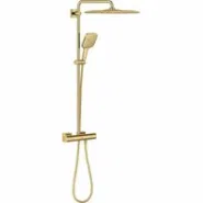 Душевая система GROHE Rainshower SmartActive 310 Cube с термостатом для душа, холодный рассвет глянец (26837GL0)