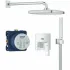Душевая система GROHE Eurocube со смесителем для душа, хром (25289000) Душевая система GROHE Eurocube со смесителем для душа, хром (25289000)