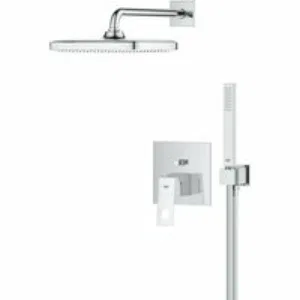 Душевая система GROHE Eurocube со смесителем для душа, хром (25289000) Душевая система GROHE Eurocube со смесителем для душа, хром (25289000)