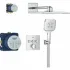 Душевая система GROHE Grohtherm SmartControl с термостатом для душа, хром (34864000) Душевая система GROHE Grohtherm SmartControl с термостатом для душа, хром (34864000)