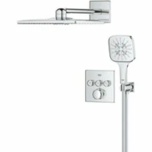Душевая система GROHE Grohtherm SmartControl с термостатом для душа, хром (34864000) Душевая система GROHE Grohtherm SmartControl с термостатом для душа, хром (34864000)