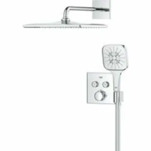 Душевая система GROHE Grohtherm SmartControl с термостатом для душа, хром (34865000) Душевая система GROHE Grohtherm SmartControl с термостатом для душа, хром (34865000)