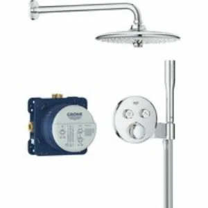 Душевая система GROHE Grontherm SmartControl с термостатом для душа, хром (34867000) Душевая система GROHE Grontherm SmartControl с термостатом для душа, хром (34867000)