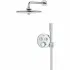Душевая система GROHE Grontherm SmartControl с термостатом для душа, хром (34867000) Душевая система GROHE Grontherm SmartControl с термостатом для душа, хром (34867000)