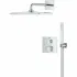 Душевая система GROHE Grontherm Cube с термостатом для душа, хром (34868000) Душевая система GROHE Grontherm Cube с термостатом для душа, хром (34868000)