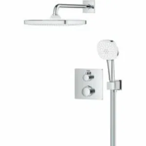 Душевая система GROHE Grontherm с термостатом для душа, хром (34871000) Душевая система GROHE Grontherm с термостатом для душа, хром (34871000)