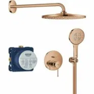 Душевая система GROHE Essence со смесителем для душа, теплый закат глянец (25287DA0)