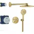 Душевая система GROHE Grohtherm SmartControl с термостатом для душа, холодный рассвет глянец (34863GL0) Душевая система GROHE Grohtherm SmartControl с термостатом для душа, холодный рассвет глянец (34863GL0)