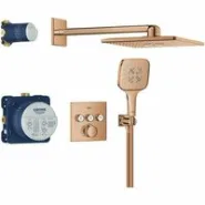 Душевая система GROHE Grohtherm SmartControl с термостатом для душа, теплый закат глянец (34864DA0)