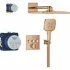 Душевая система GROHE Grohtherm SmartControl с термостатом для душа, теплый закат глянец (34864DA0) Душевая система GROHE Grohtherm SmartControl с термостатом для душа, теплый закат глянец (34864DA0)
