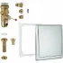 Смывное устройство для унитаза GROHE Classic, хром (42901000) Смывное устройство для унитаза GROHE Classic, хром (42901000)