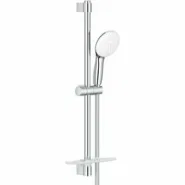 Душевой гарнитур GROHE Tempesta 110 с мыльницей, 2 режима струи, душевая штанга 600 мм, 7,4 л/мин, хром (26638003)