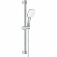 Душевой гарнитур GROHE Tempesta Cube 110, 2 режима струи, душевая штанга 600 мм, 7,4 л/мин, хром (26748003)