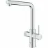 Смеситель для кухонной мойки GROHE Blue Pure Minta с функцией фильтрации, без фильтра в комплекте, хром (30600000) Смеситель для кухонной мойки GROHE Blue Pure Minta с функцией фильтрации, без фильтра в комплекте, хром (30600000)