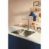 Смеситель для кухонной мойки GROHE Blue Pure Minta c вытяжным изливом, функцией фильтрации, без фильтра в комплекте, суперсталь (30601DC0) Смеситель для кухонной мойки GROHE Blue Pure Minta c вытяжным изливом, функцией фильтрации, без фильтра в комплекте, суперсталь (30601DC0)