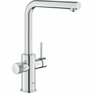 Смеситель для кухонной мойки GROHE Blue Pure Minta c вытяжным изливом, функцией фильтрации, без фильтра в комплекте, хром (30601000) Смеситель для кухонной мойки GROHE Blue Pure Minta c вытяжным изливом, функцией фильтрации, без фильтра в комплекте, хром (30601000)
