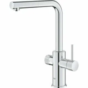 Смеситель для кухонной мойки GROHE Blue Pure Minta c вытяжным изливом, функцией фильтрации, без фильтра в комплекте, хром (30601000) Смеситель для кухонной мойки GROHE Blue Pure Minta c вытяжным изливом, функцией фильтрации, без фильтра в комплекте, хром (30601000)