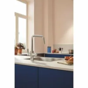 Смеситель для кухонной мойки GROHE Blue Pure Start с функцией фильтрации, без фильтра в комплекте, хром (30595000) Смеситель для кухонной мойки GROHE Blue Pure Start с функцией фильтрации, без фильтра в комплекте, хром (30595000)