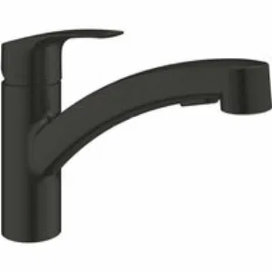Смеситель для кухни GROHE Eurosmart с вытяжным душем, черный (303052431) Смеситель для кухни GROHE Eurosmart с вытяжным душем, черный (303052431)
