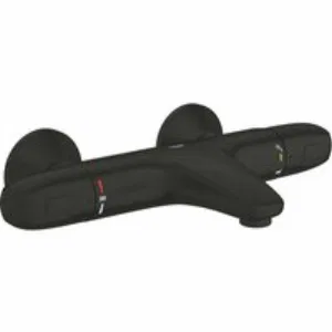 Термостат для ванны GROHE Grohtherm 1000, матовый черный (348162433) Термостат для ванны GROHE Grohtherm 1000, матовый черный (348162433)