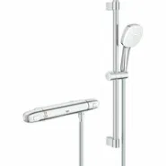 Термостат для душа GROHE Grohtherm 1000 с душевым гарнитуром, хром (34819005)