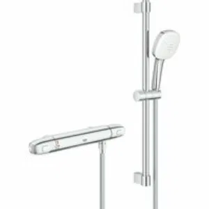 Термостат для душа GROHE Grohtherm 1000 с душевым гарнитуром, хром (34819005) Термостат для душа GROHE Grohtherm 1000 с душевым гарнитуром, хром (34819005)