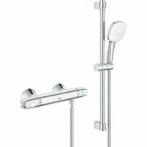 Термостат для душа GROHE Grohtherm 1000 с душевым гарнитуром, хром (34820005) Термостат для душа GROHE Grohtherm 1000 с душевым гарнитуром, хром (34820005)