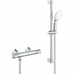 Термостат для душа GROHE Grohtherm 500 с душевым гарнитуром, хром (34796001) Термостат для душа GROHE Grohtherm 500 с душевым гарнитуром, хром (34796001)