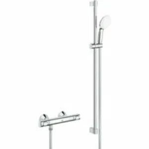 Термостат для душа GROHE Grohtherm 500 с душевым гарнитуром, хром (34797001) Термостат для душа GROHE Grohtherm 500 с душевым гарнитуром, хром (34797001)