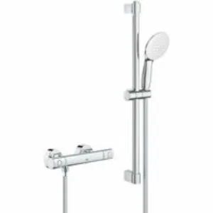 Термостат для душа GROHE Grohtherm 800 Cosmopolitan с душевым гарнитуром, хром (34768001) Термостат для душа GROHE Grohtherm 800 Cosmopolitan с душевым гарнитуром, хром (34768001)