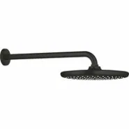 Верхний душ GROHE Tempesta 250, 9,5 л/мин, 1 режим, 380 мм, черный матовый (266682430)