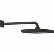 Верхний душ GROHE Tempesta Cube 250, 9,5 л/мин, 1 режим, 380 мм, черный матовый (266872430)