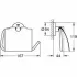 Держатель для туалетной бумаги GROHE Essentials с крышкой, матовый черный (1024652430) Держатель для туалетной бумаги GROHE Essentials с крышкой, матовый черный (1024652430)