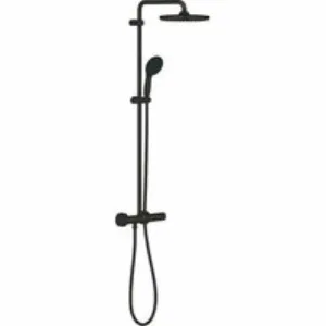 Душевая система GROHE Tempesta System 250 с термостатом для душа, черный (266702431) Душевая система GROHE Tempesta System 250 с термостатом для душа, черный (266702431)