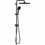 Душевая система GROHE Tempesta System 250 Cube Flex с переключателем потоков, черный (269772431)