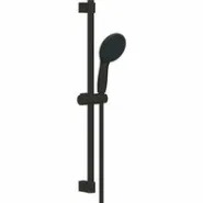 Душевой гарнитур GROHE Tempesta 110, 2 режима струи, душевая штанга 600 мм, 7,4 л/мин, черный (261622433)