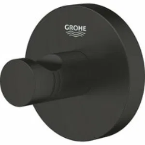 Крючок для халата GROHE Essentials, матовый черный (1024602430) Крючок для халата GROHE Essentials, матовый черный (1024602430)