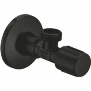 Угловой вентиль GROHE 1/2, матовый черный (1023422430) Угловой вентиль GROHE 1/2, матовый черный (1023422430)